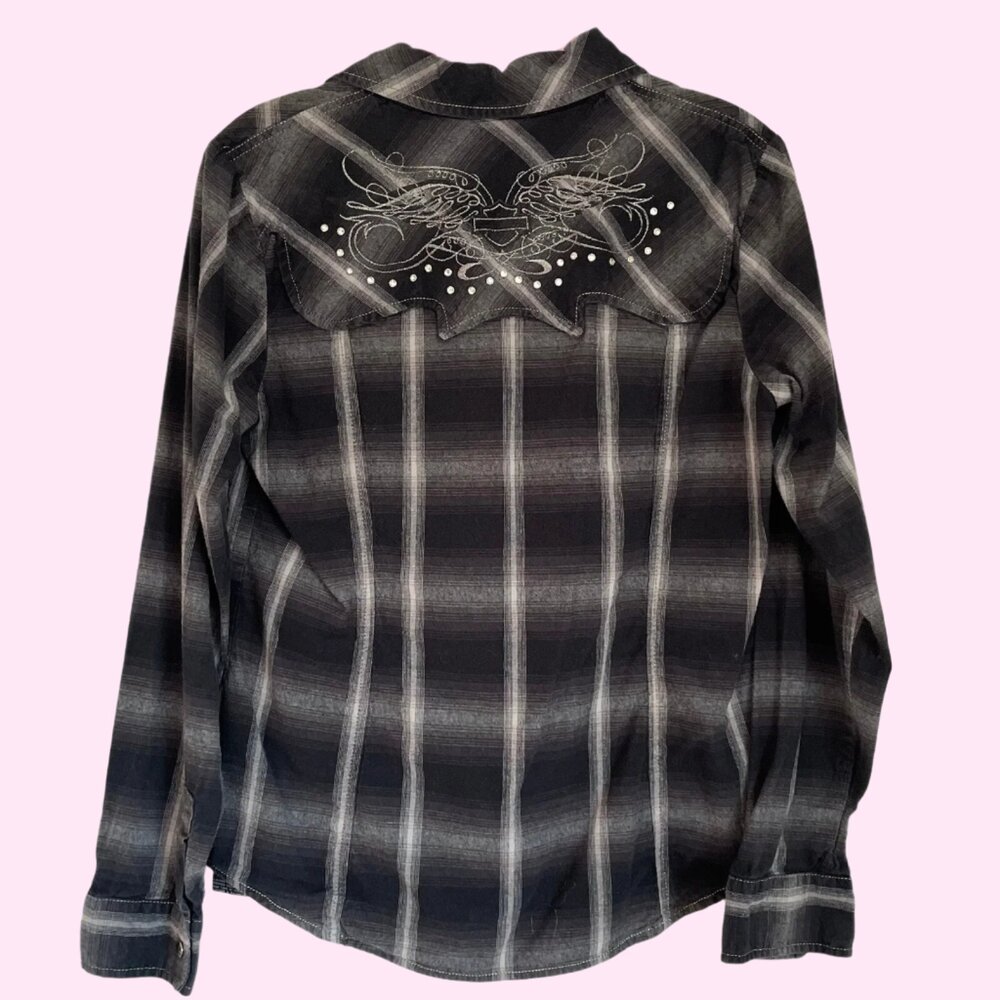 Vintage Harley Davidson Flannel